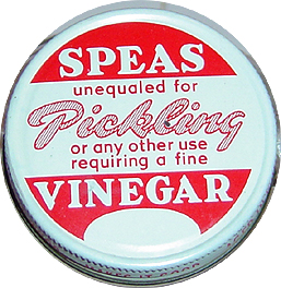 Speas Vinegar Jar Lid