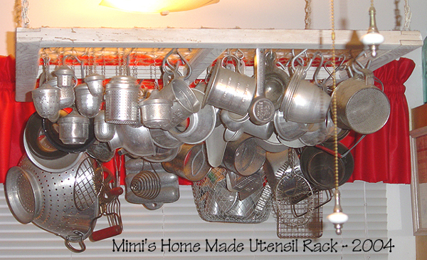 Mimi's Home-Made Utensil Rack